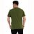 Camiseta de Algodão Premium Verde Militar - Imagem 4