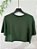 Cropped Feminino Verde Militar - Imagem 1