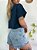 Cropped Feminino Azul marinho - Imagem 2