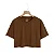 Kit 3 Cropped Camiseta Feminina Basica - Imagem 4