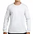 Camiseta Manga Longa de Algodão Premium Branca - Imagem 1
