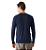 Camiseta Manga Longa de Algodão Premium Azul Marinho - Imagem 3
