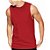 Regata de Algodão Premium Vermelho - Imagem 1