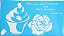 SRA-792 - COPO CHANTILLY COM MORANGO - 38x21 - Imagem 1