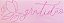 SRA-1101 FALSO BORDADO PONTO CRUZ FRASE GRATIDÃO E ROSA - 15X35 - Imagem 1