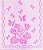SRA-1134 - FALSO BORDADO PONTO CRUZ CAMINHO DE MESA MAGNOLIA - Imagem 1