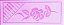 SRA-1164 - FALSO BORDADO PONTO CRUZ TECLADO E ROSA - Imagem 1