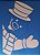 SRA-1184- BONECO DE NEVE - Imagem 1