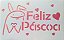 SRA-1355 PÁSCOA FLORK FRASE FELIZ PASCOA - 29X18 - Imagem 1