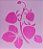 SRA-1372 - STENCIL PARA TAPETES - MORANGOS - Imagem 1