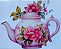 ADR-08 - BULE ROSA COM FLORES - Imagem 1