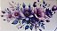 ADR-146 - FLOR SILVESTRE LILAS - TOALHAS - ADEISVO DTF - Imagem 1