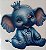 ADR-222 - ELEFANTE REIZINHO - ADESIVO INFANTIL - Imagem 1