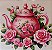 ADR-280 - BULE COM ROSAS - Imagem 1