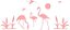 SRA-154 FLAMINGOS 26X14 - Imagem 1