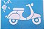 SRA-168 MOTO COM ROSAS 24X16 - Imagem 2