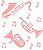 SRA-185 ESTAMPARIA MUSICA 11X13 - Imagem 1