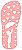 SRA-218 CHINELO MENINA COM GUARDA CHUVA 25,5X10 - Imagem 1