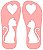 SRA-219 CHINELO CASAL DE GATOS 25,5X10 - Imagem 1