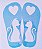 SRA-219 CHINELO CASAL DE GATOS 25,5X10 - Imagem 2