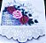 SRA-269 KIT STENCILS ROSAS COM MARGARIDAS - Imagem 1