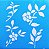 SRA-382 FLORZINHAS E GALHOS 15X15 - Imagem 1