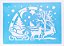 SRA-399 PAISAGEM DE NATAL TRENÓ E PAPAI NOEL 28X20 - Imagem 1