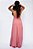 Vestido Longo Com Babado Vitória Goiaba - Imagem 2