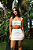 Mini Saia Drapeada Off White - Imagem 1