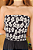 Top Lastex Floral Branco - Imagem 3