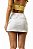 Mini Saia Cargo Texturizada Off White - Imagem 2