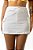 Mini Saia Cargo Texturizada Off White - Imagem 1