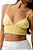 Top Decote Lastex Crepe Textura Amarelo - Imagem 2