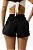 Short Cargo Crepe Textura Preto - Imagem 4