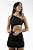 Vestido Solaria Crepe Textura Preto - Imagem 6