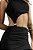 Vestido Solaria Crepe Textura Preto - Imagem 4