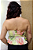 Top Lastex Babado Floral Neon - Imagem 3
