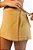Short Saia Envelope Texturizado Bege - Imagem 7