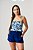 Top Celeste Lastex Floral Azul - Imagem 3