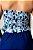 Top Celeste Lastex Floral Azul - Imagem 2