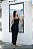 Vestido Sereia Canelado Preto - Imagem 2