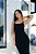 Vestido Sereia Canelado Preto - Imagem 3