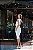 Vestido Midi Textura Off White - Imagem 4