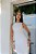 Vestido Midi Textura Off White - Imagem 5