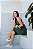 Vestido Midi Textura Verde Militar - Imagem 6
