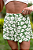 Short Saia Floral Verde - Imagem 2