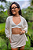 Short Saia Envelope Risca Areia - Imagem 3