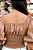 Blusa Lastex Ombro a Ombro Avelã - Imagem 7