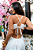 Vestido Curto Amarração Off White - Imagem 6
