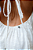 Vestido Curto Amarração Off White - Imagem 7